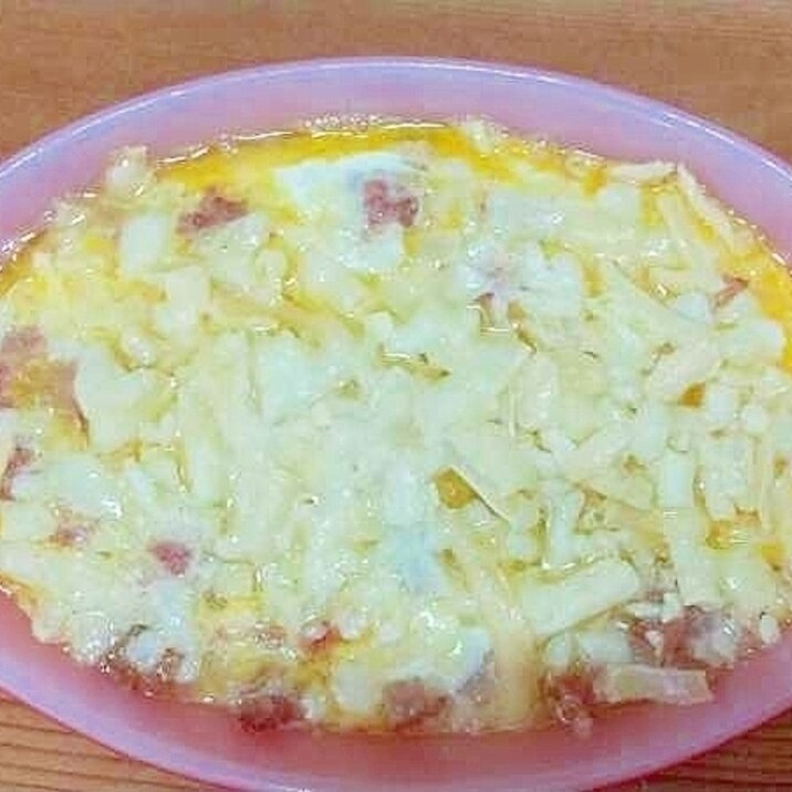 チーズグラタン/コンビーフハッシュ玉子マヨ